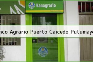 Banco Agrario de Colombia en Puerto Caicedo – Servicios y Ofertas