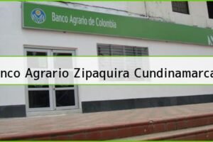 Banco Agrario de Colombia en Zipaquirá, Cundinamarca – Sucursal Oficial